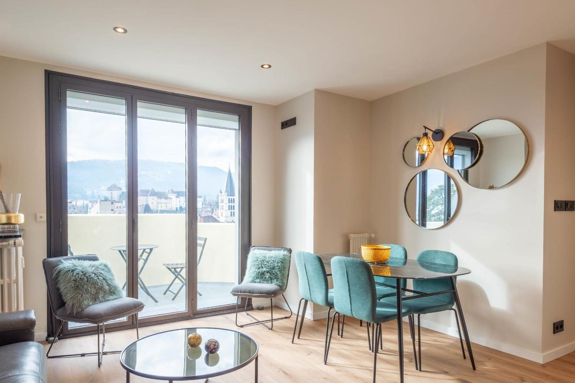 Le Beau Marcy - Contemporary City Centre Flat Annecy Exteriör bild